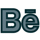 adobe, behance, design, portfolio svg vector icon