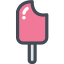 delicious, iceice cream, popsicle, summer svg vector icon