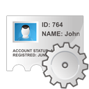 edit, identity, profile icon