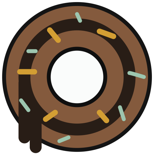 Doughnut svg vector icon