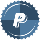 paypal svg vector icon