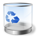 bin, empty, recycle icon