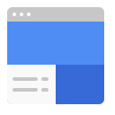 engine, google, search, sites, website, window svg vector icon