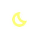 moon svg vector icon
