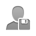 user,diskette icon