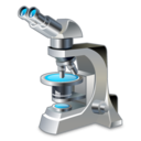 biology, microscope, science icon