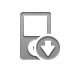ipod,down icon