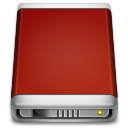 internal,drive,red icon
