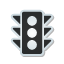 lights, sticker, traffic icon