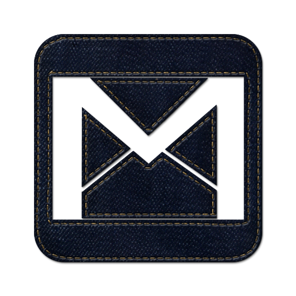 denim,jean,social,gmail,logo,square icon