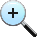 in, zoom svg vector icon