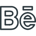 behance, logo, media, social svg vector icon
