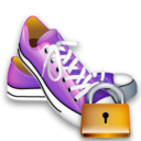 shoes,lock,locked,security icon