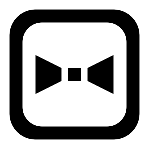Bow svg vector icon
