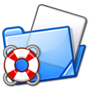 folder, help icon