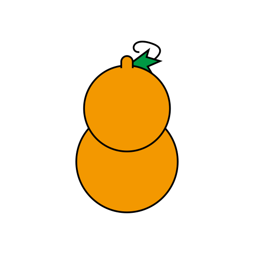 Gourd svg vector icon