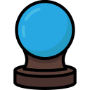 ball, colour, crystal, future, harry, potter svg vector icon