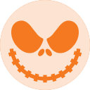 halloween, head, holyday, jack, mask, skellington svg vector icon