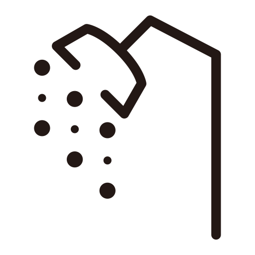Shower svg vector icon
