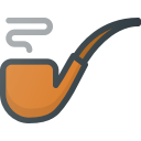 day, patrick, pipe, smoke, st svg vector icon