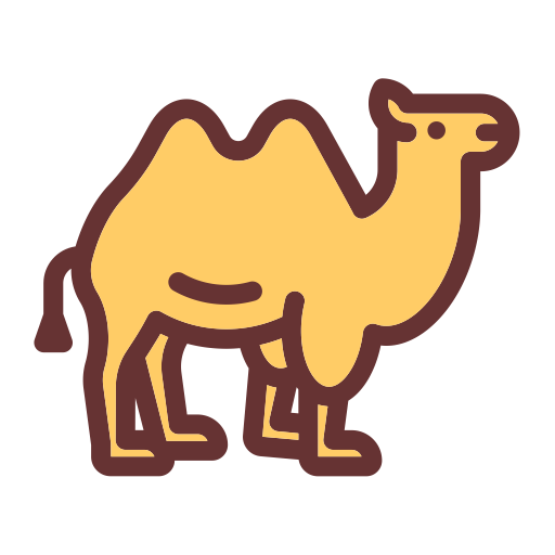 Camel svg vector icon