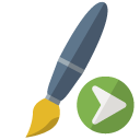 brush,right icon