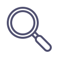 find, glass, lense, search, tool, zoom svg vector icon