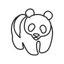 animals, app, iphone, mobile, network, screen, wwf svg vector icon