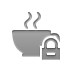 coffee,lock icon