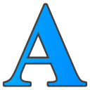 font svg vector icon
