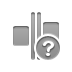 space,evenly,horizontal,help icon