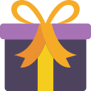 christmas, present, xmas svg vector icon