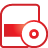 basic, red, software icon