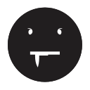 emoji, emotion, out, smiley, stuck, tongue svg vector icon