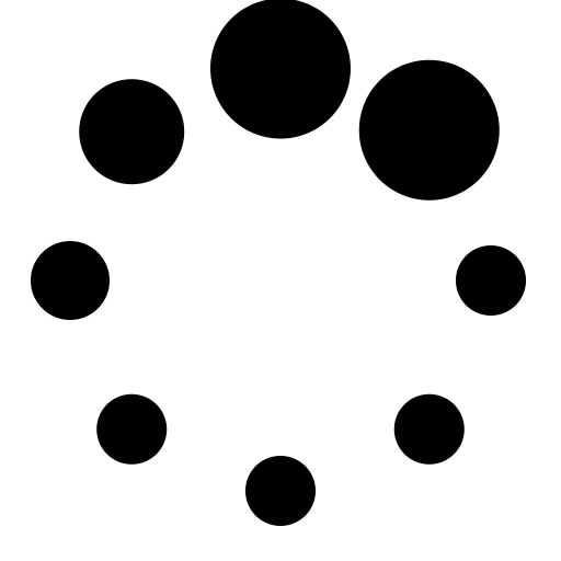 Spinner svg vector icon