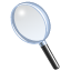 explore, explorer, find, glass, glossy, look, magnifier, magnifying, magnifying glass, search, view, zoom icon