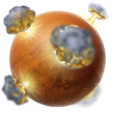 mars,planet,earth,globe icon