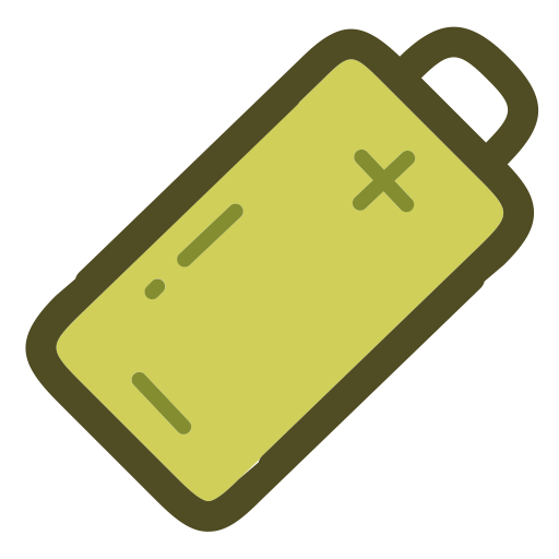 Battery svg vector icon