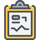 business, clip board, data, medical, report svg vector icon