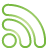 basic, feed, green icon