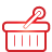 basic, basket, red, shopping icon