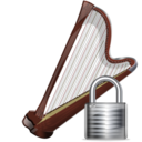 arpa,lock,instrument,locked,security icon