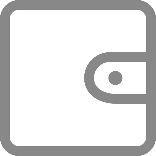 Wallet svg vector icon