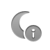 moon,info icon