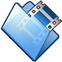 folder,movie,film,video icon