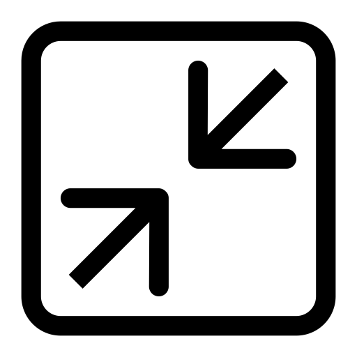 Screen Narrowing svg vector icon