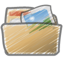 folder, photos icon