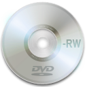 dvd, rw icon