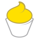 cake, cream, frozen, fruts, ice, icecream, icen svg vector icon