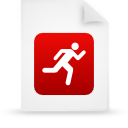 file,document,paper,red icon